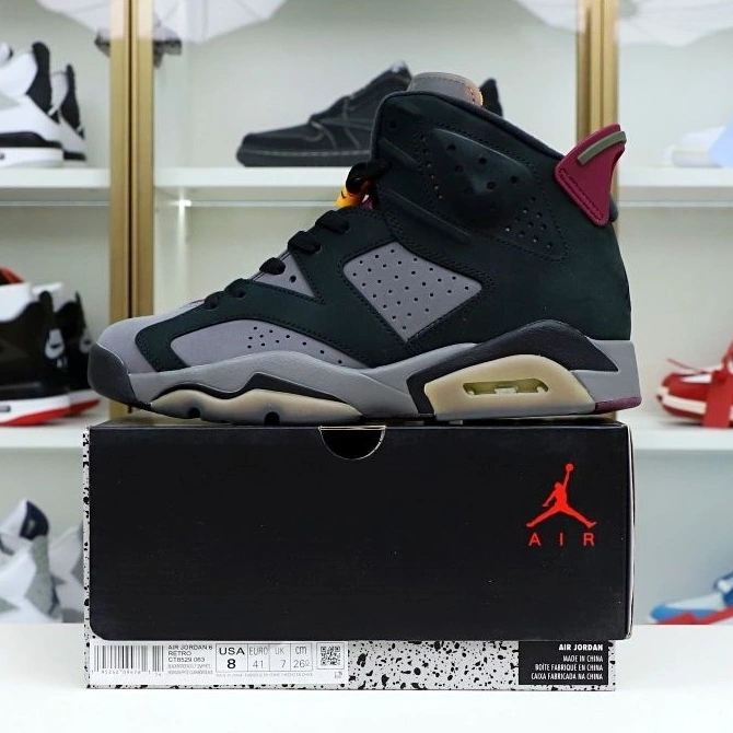 6 JORDAN AIR BORDEAUX RETRO 1115